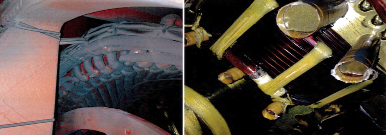 Electric motor cleaning
